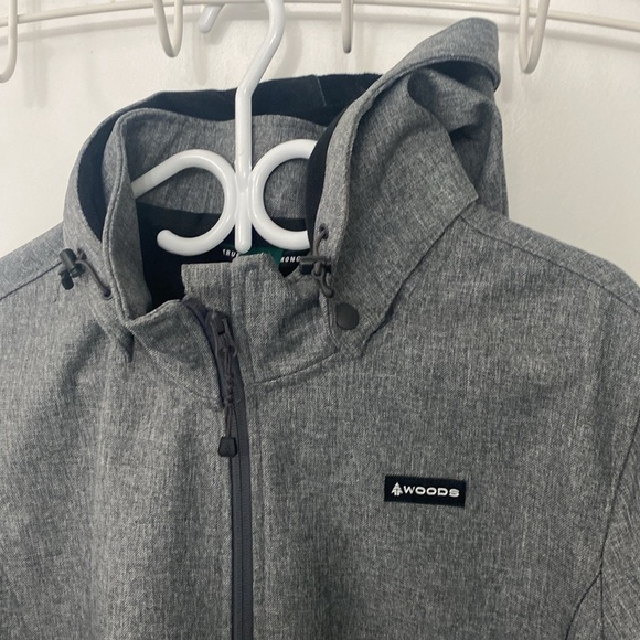 Woods Women's OSSA Jacket, Hooded, Casual, Removable Hood - Picture 4 of 13